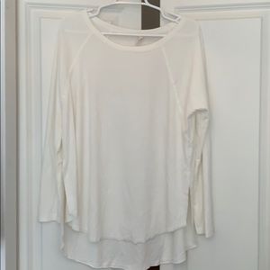 Off white waffle light weight long sleeve